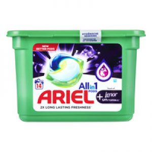 Ariel Allin1 pods+ lenor wascapsules