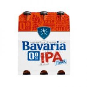 Bavaria 0.0% IPA fles alcoholvrij speciaal bier