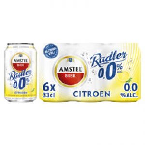 Amstel Radler citroen 0.0% blik