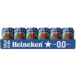 Heineken 0.0 tray blik