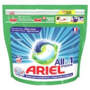 Ariel All-in-1 pods alpine wascapsules