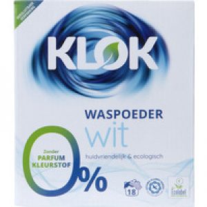 Klok Waspoeder wit