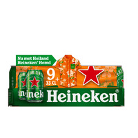 Heineken Pils 9-pack blik + oranjezomer hemd