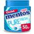 Mentos Gum pure fresh freshmint pot 50 stuks