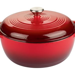 Gietijzeren braadpan rond