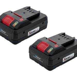2 smart accu&apos;s 20V - 4 Ah