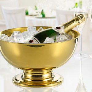 Esmeyer RVS champagnekoeler (Goud)