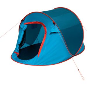Rocktrail 2-persoons pop-up tent (Blauw)