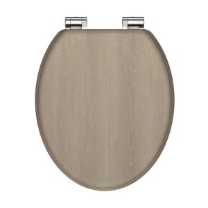 Schütte WC zitting MDF houtlook met soft-close-mechanisme (Houtkleurig)