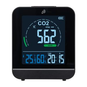 CO2-monitor (Zwart)