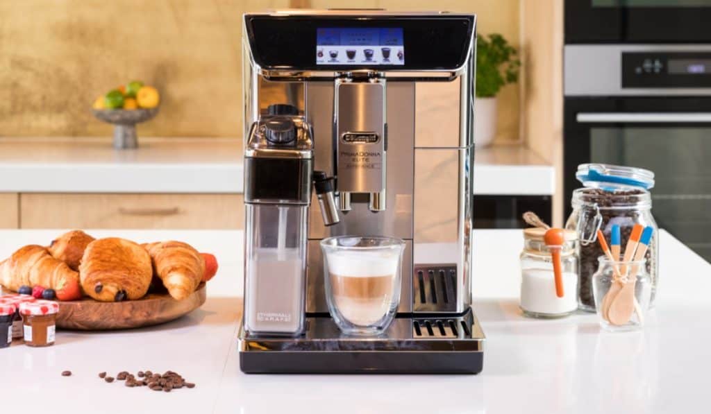 Koffiebonen en Machines