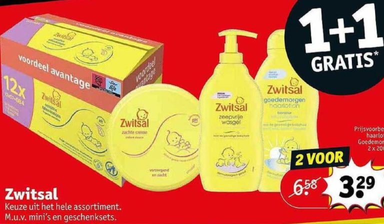Zwitsal Aanbieding: Zo Vind je de Beste Deals bij Kruidvat