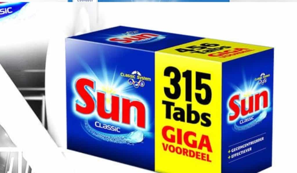 Sun Vaatwastabletten 100