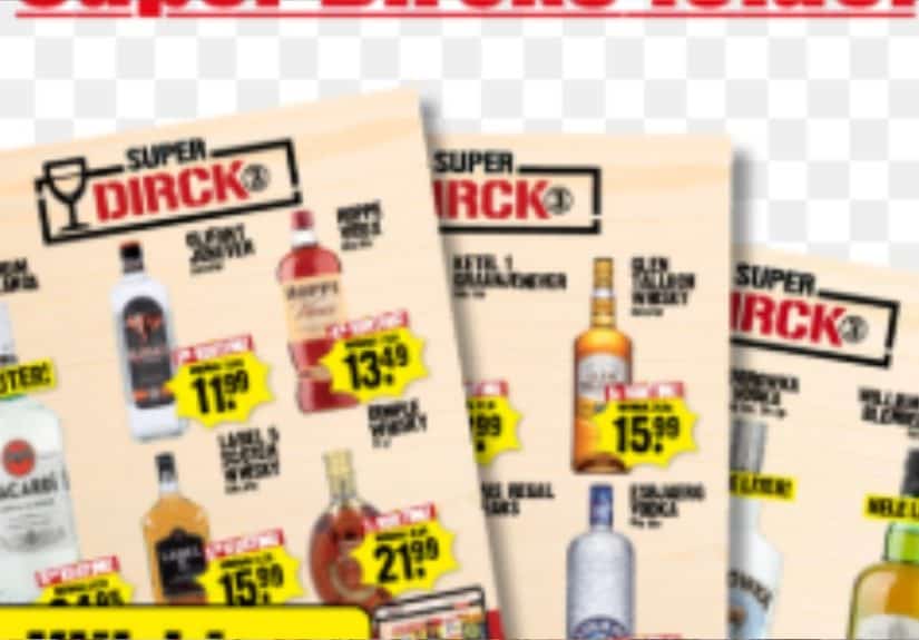 Dirck 3 Folder actueel overzicht weekend deals en de beste bespaartips