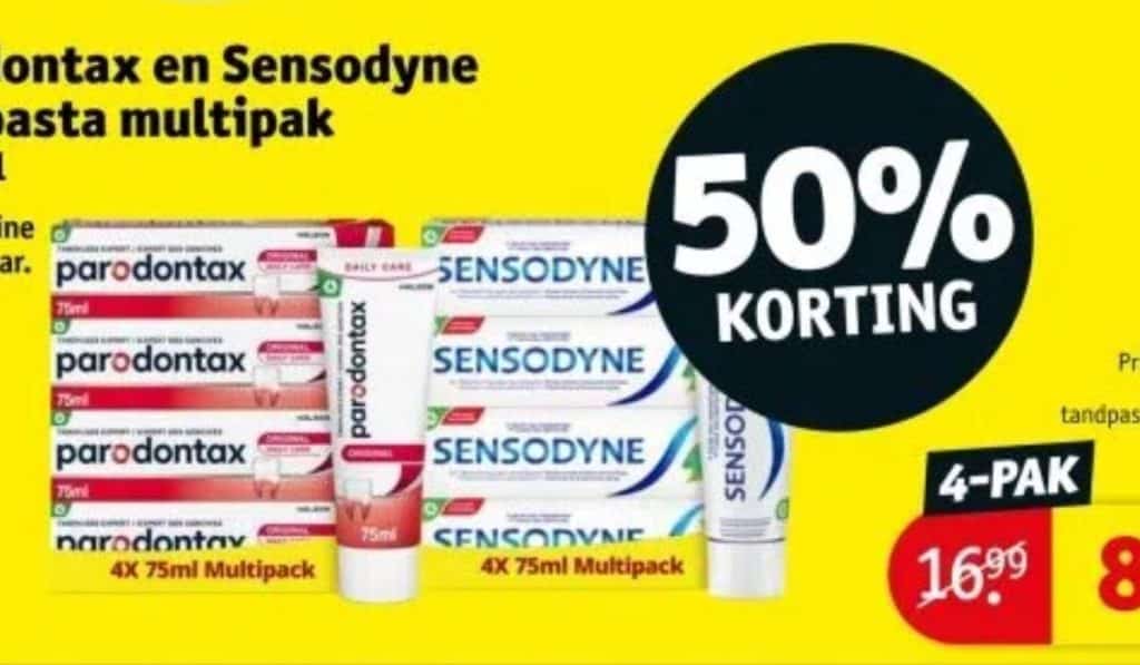 Sensodyne Aanbieding