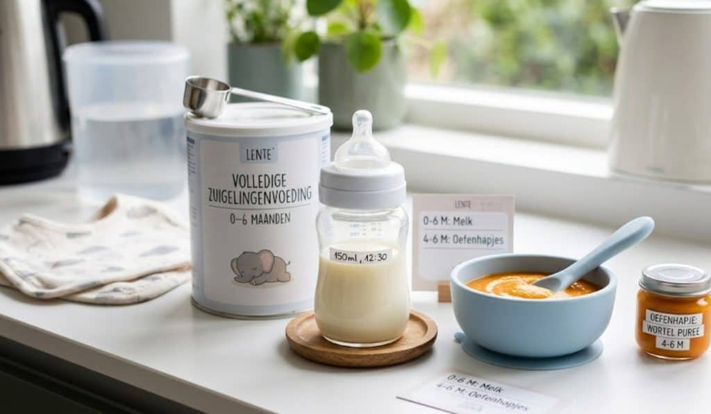 Babyvoeding 0-6 maanden