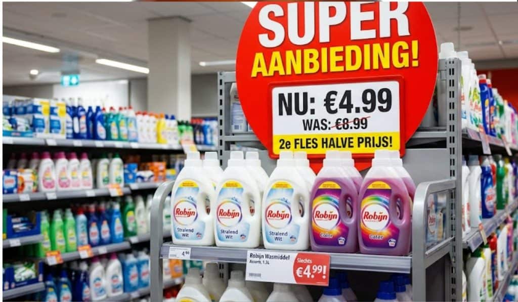 Robijn Wasmiddel Aanbieding