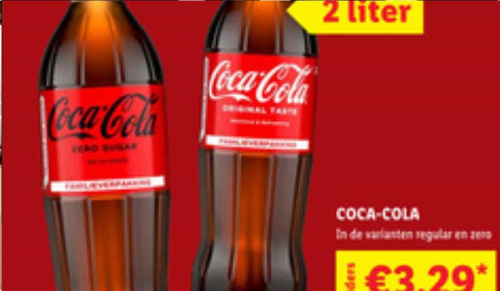 Coca Cola folder volgende week