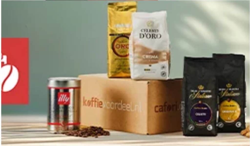 Koffiebonen aanbieding