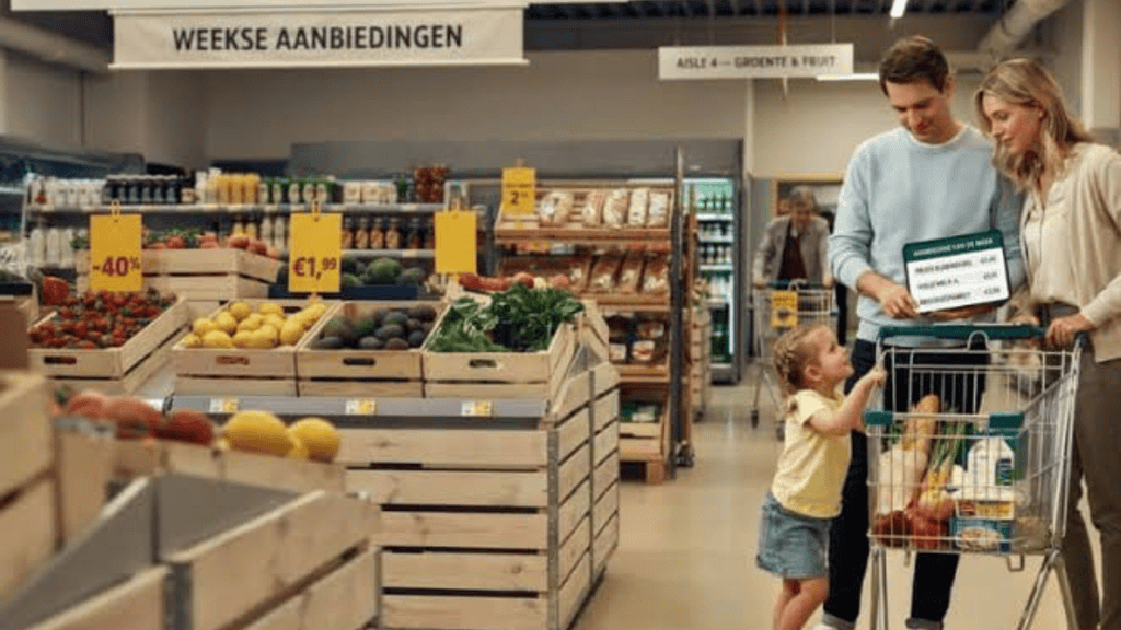 Supermarkt in de buurt