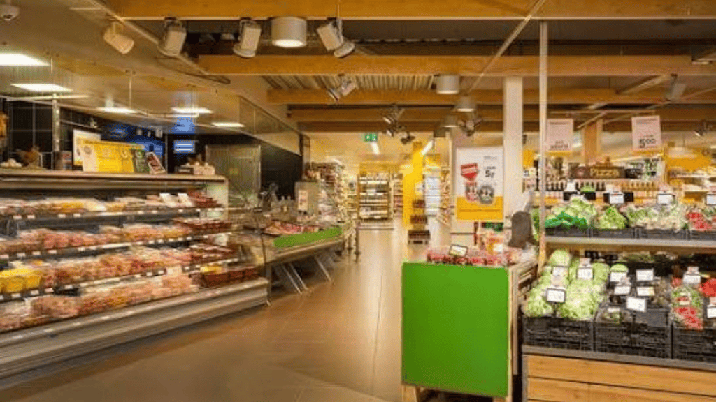 Supermarkt in de buurt