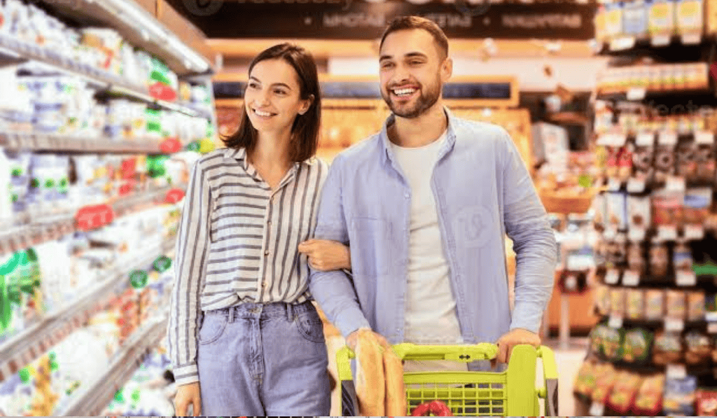 Supermarkt in de buurt
