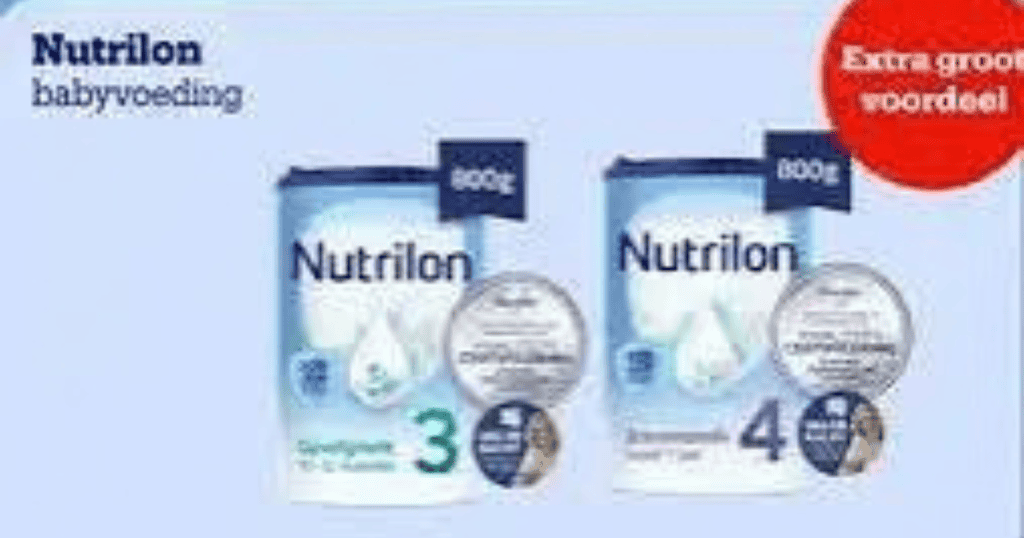 Nutrilon aanbieding