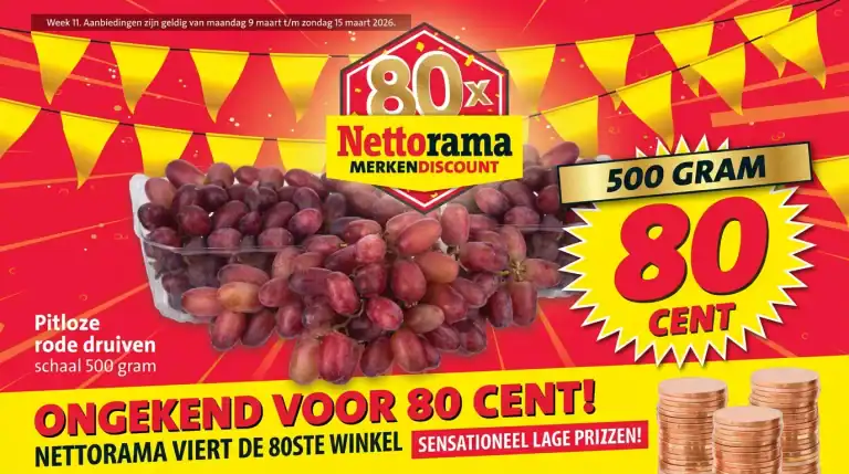 Nettorama Folder: Bekijk de Aanbiedingen van Deze Week en Volgende Week