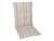 GO-DE Textil Tuinstoelkussens (Beige, Stoelkussens voor stoelen met een normale rugleuning)