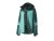 CRIVIT PREMIUM Dames ski-jas (M (40/42), Turquoise/groen/wit)
